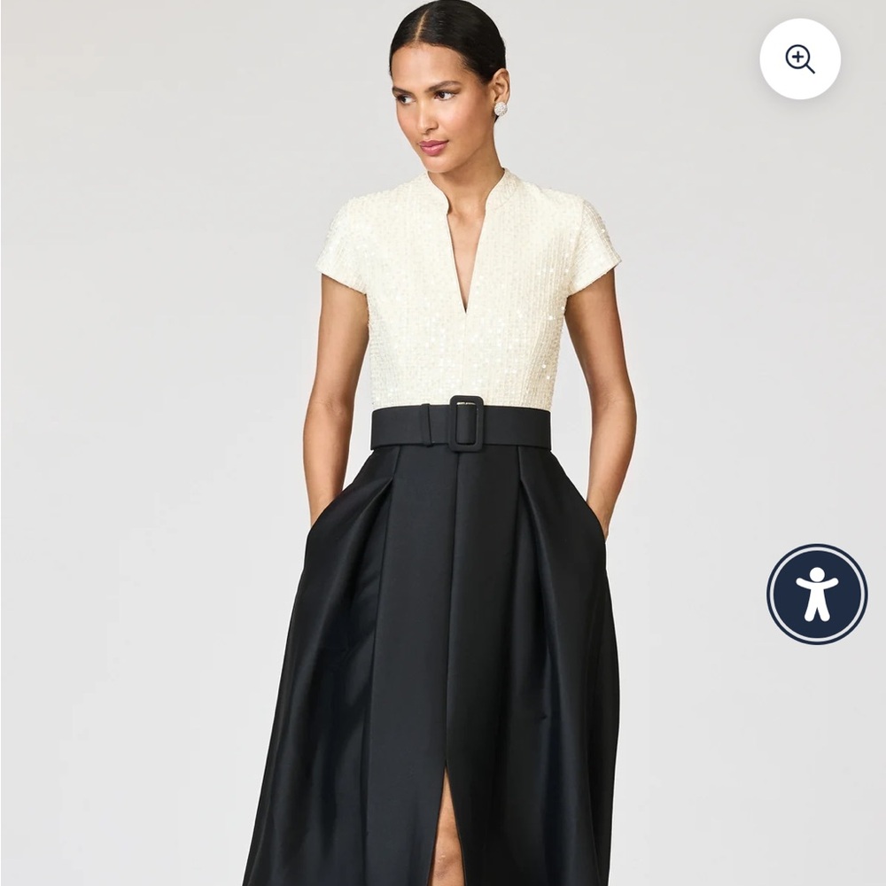Sachin Babi ARDEN GOWN - MOONLIGHT/BLACK